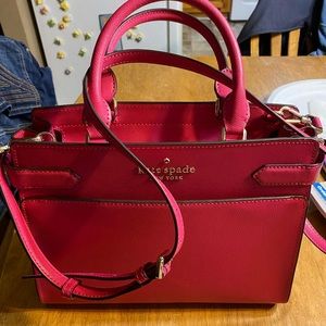 Kate spade purse. Hot pink with crossbody strap